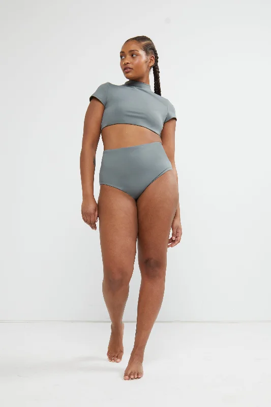 Economical - priced  HIGH-RISE BIKINI BOTTOM