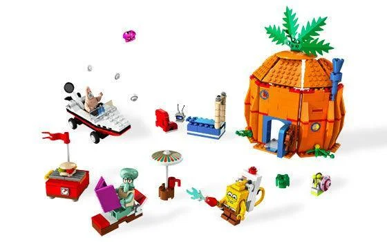 Pool - party - perfect  LEGO Good Neighbours at Bikini Bottom 3834 SpongeBob SquarePants