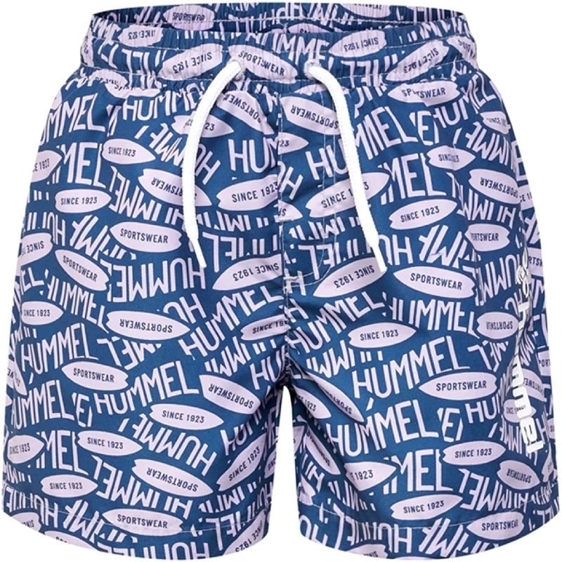 Color - coordinated  Hummel Chill Swim Shorts Orchid Petal