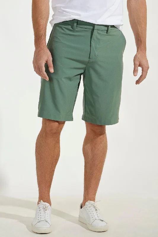 Firm - fitting  Men's Trek Hybrid Shorts | Palm Leaf